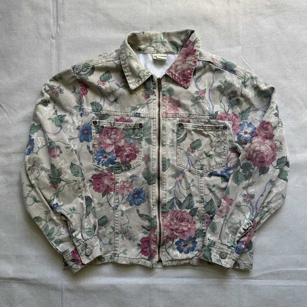 Vivaldi Jeanswear Vintage 80s 90s Denim Jacket Womens Small Excellent Condition